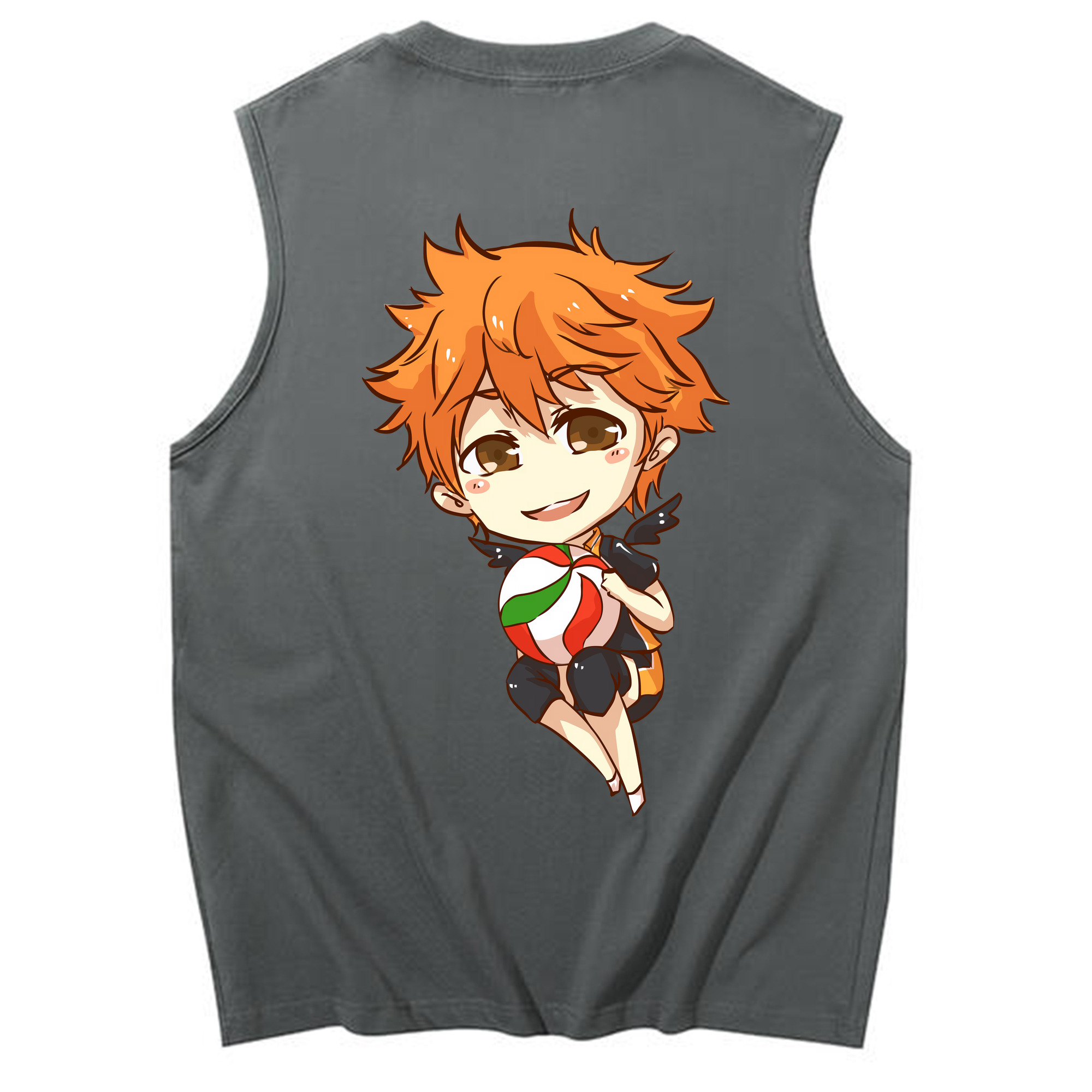 （画像用） ハイキュー!! Haikyu!! コットン100％タンクトップ（背面プリント）